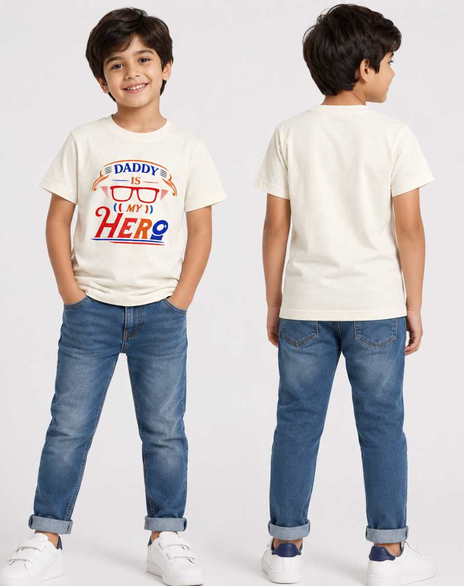 Boy's daddy is my hero T-Shirt