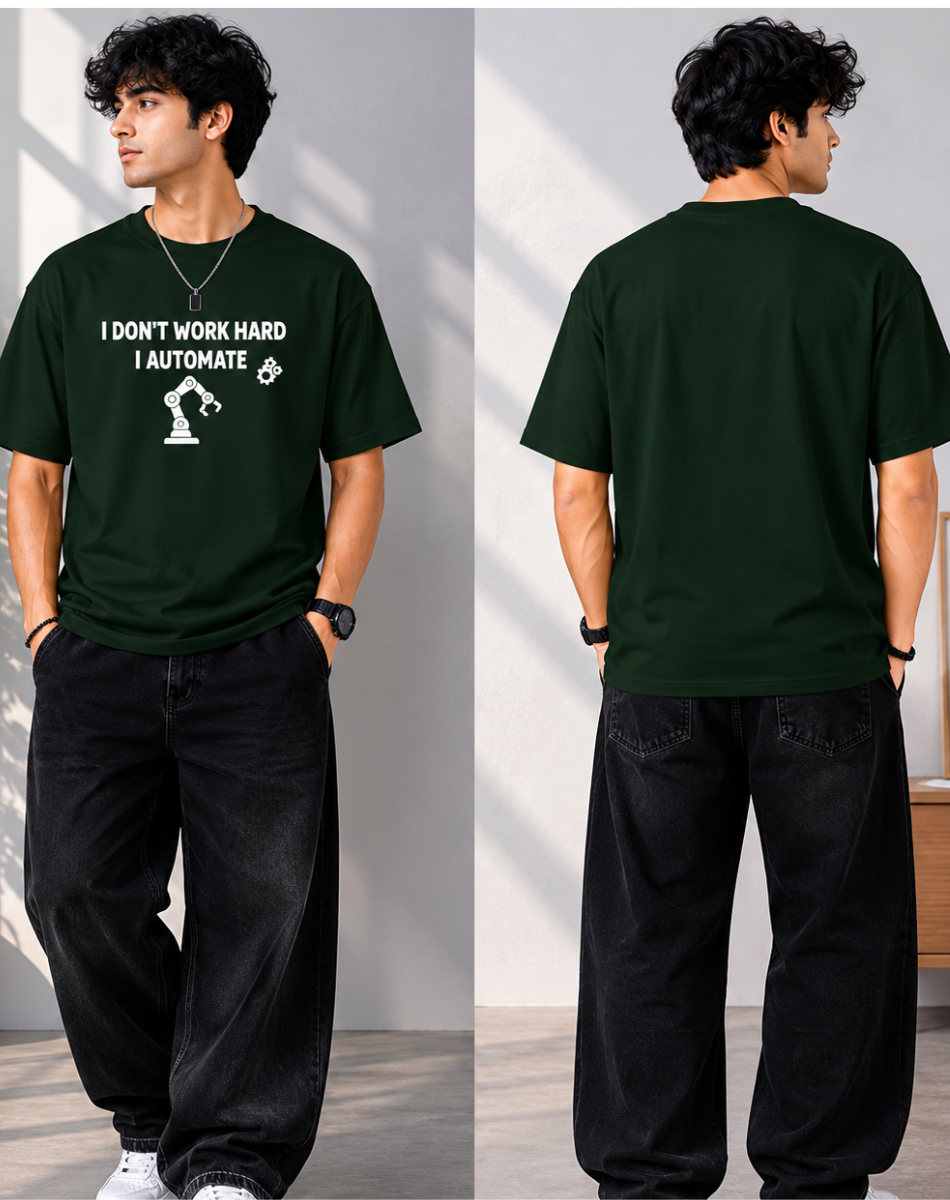 Men don't work hard T-Shirt