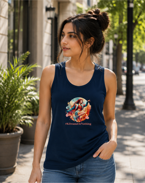 Women's #KDramaorNothing Tank Top