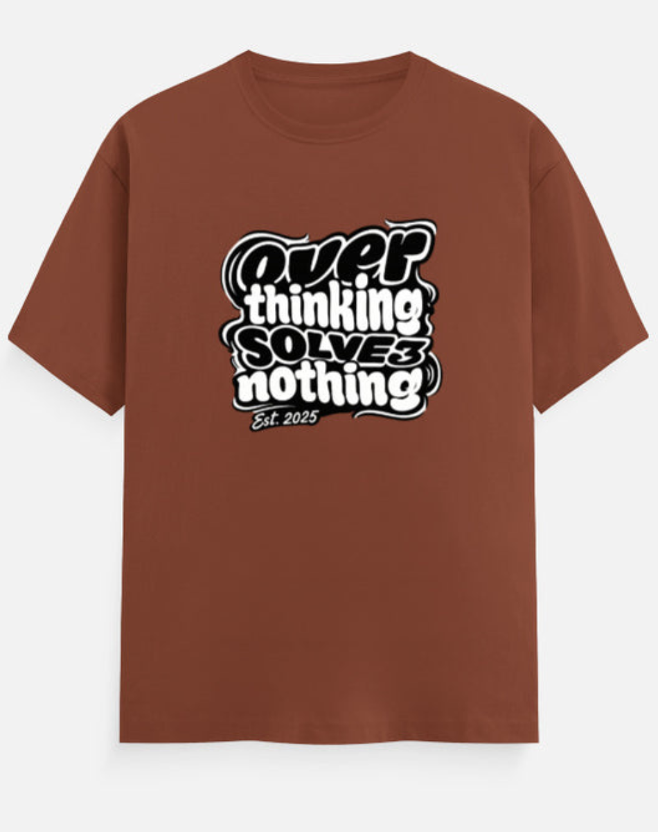 Men over thinking solve3 nothing T-Shirt