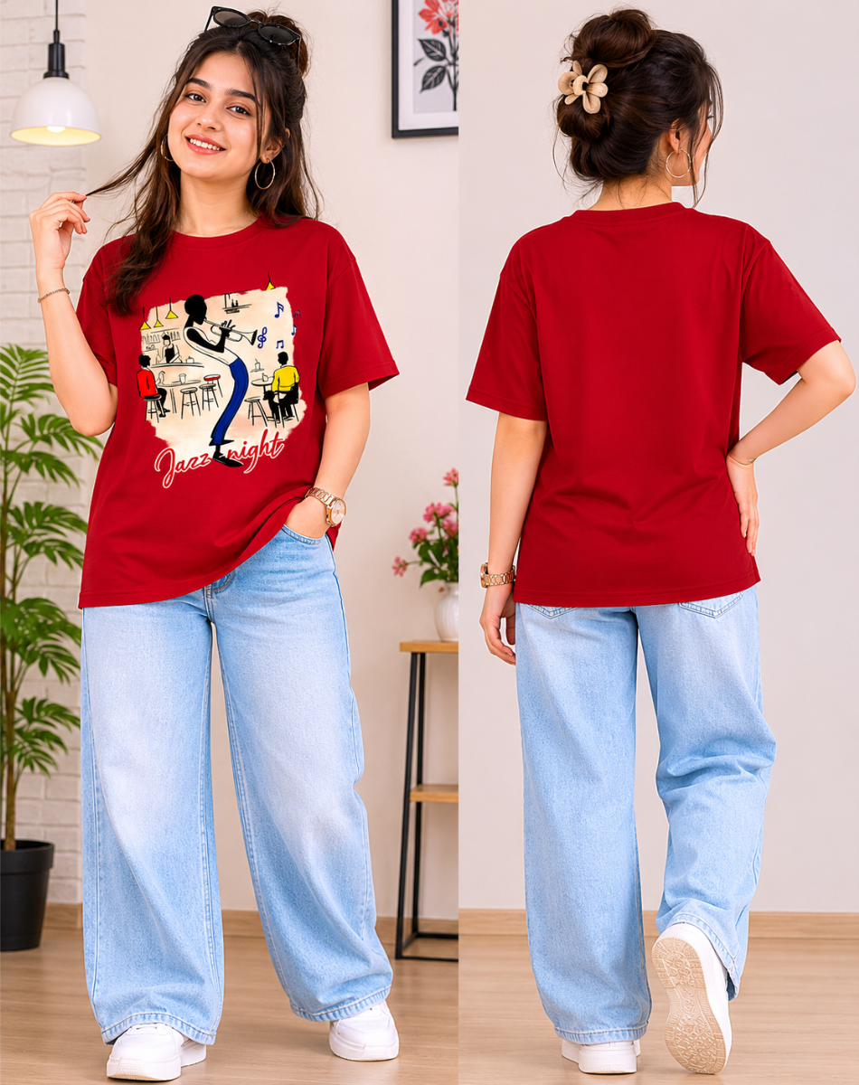 women jazz night T-Shirt