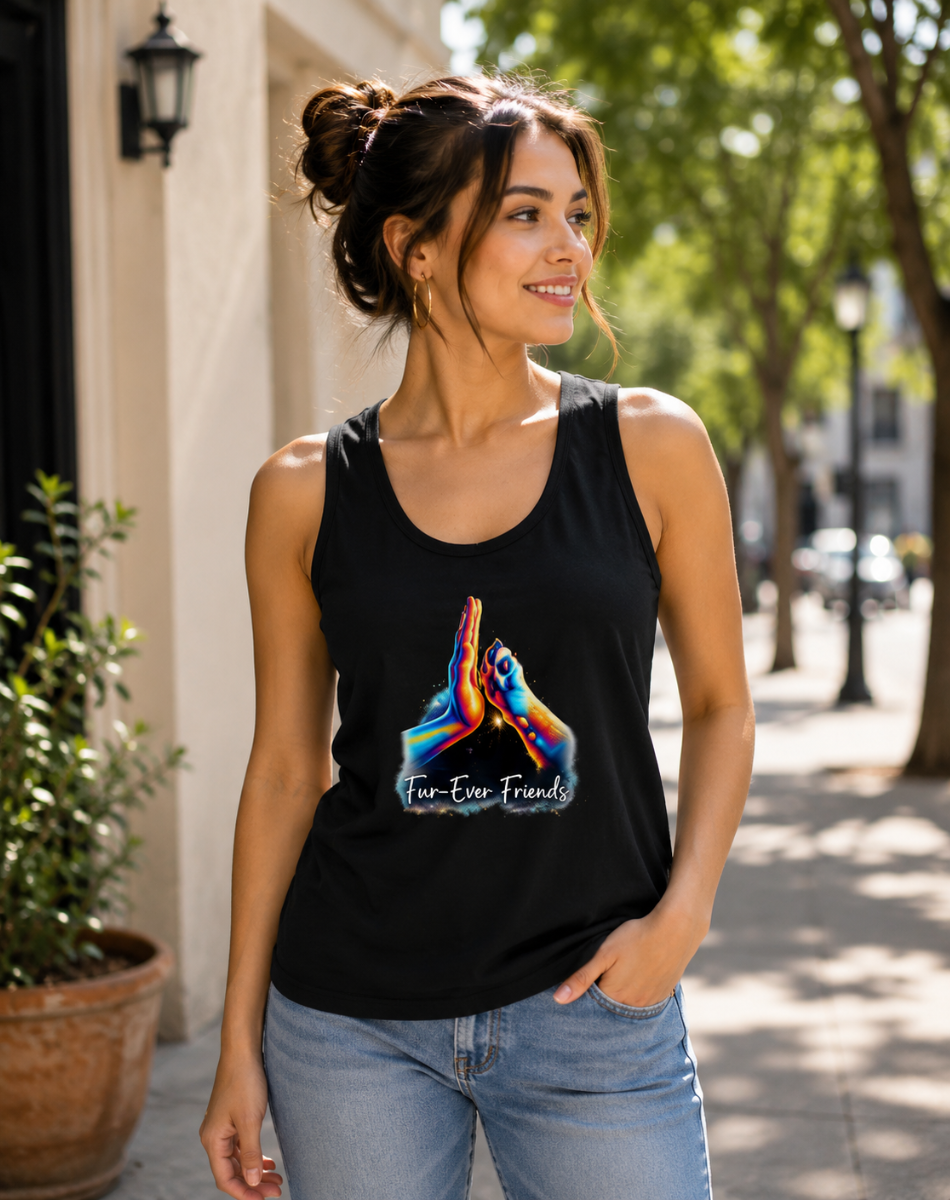 Women's Fur ever friends Tank Top