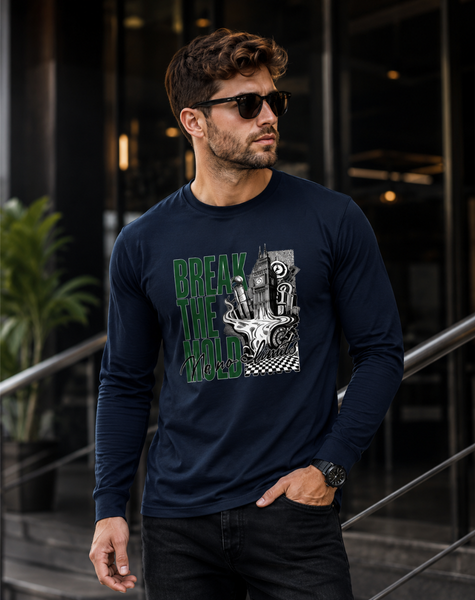 Men's Break The Mold Full Sleeve T-Shirt