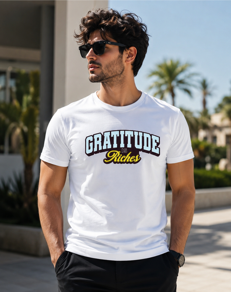 Men Gratitude The Riches Supima T-Shirt