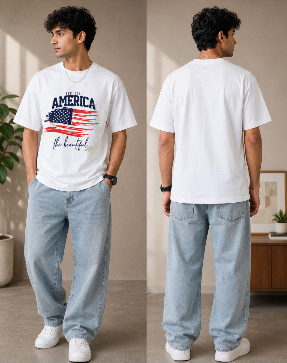 Men america the beautiful T-Shirt