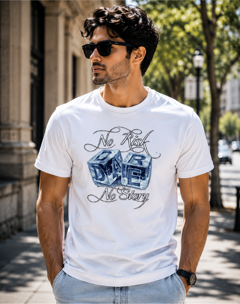 Men No Risk No Story Supima T-Shirt