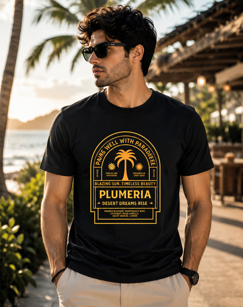 Men Plumeria Supima T-Shirt