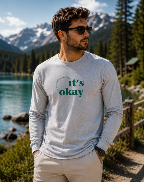Men's It's Okay Full Sleeve T-Shirt