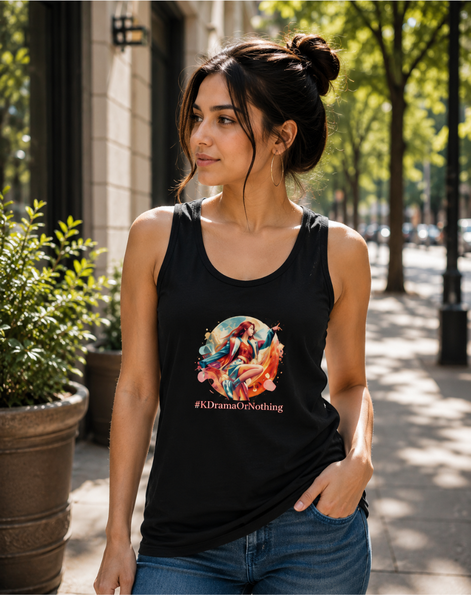 Women's #KDramaorNothing Tank Top