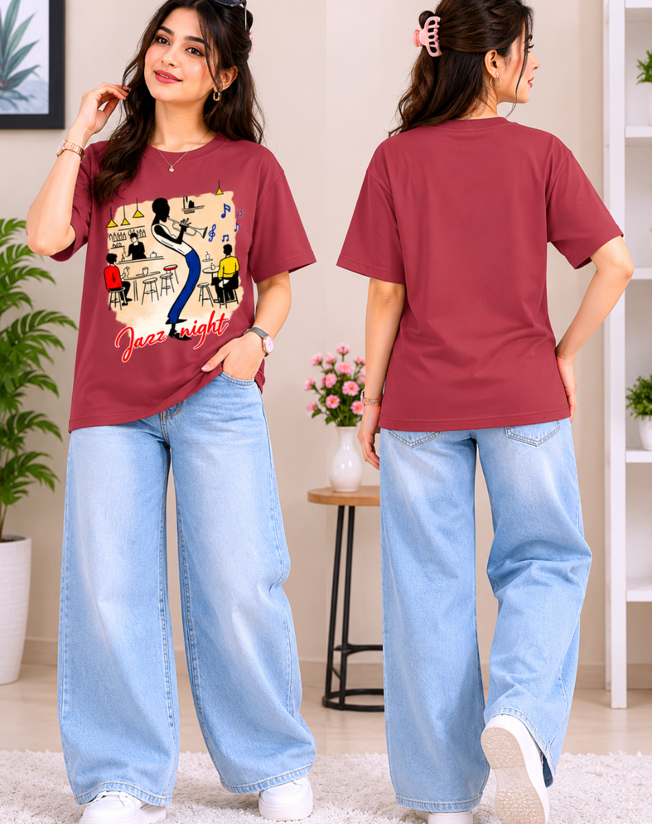 women jazz night T-Shirt