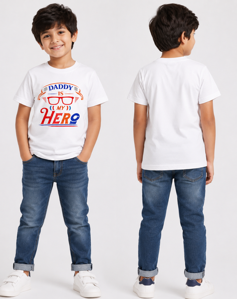 Boy's daddy is my hero T-Shirt