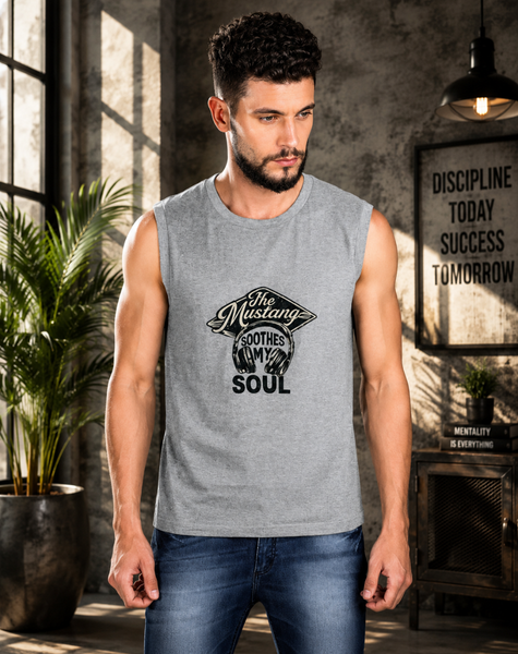 Men's The Mustang Sleeveless T-Shirt