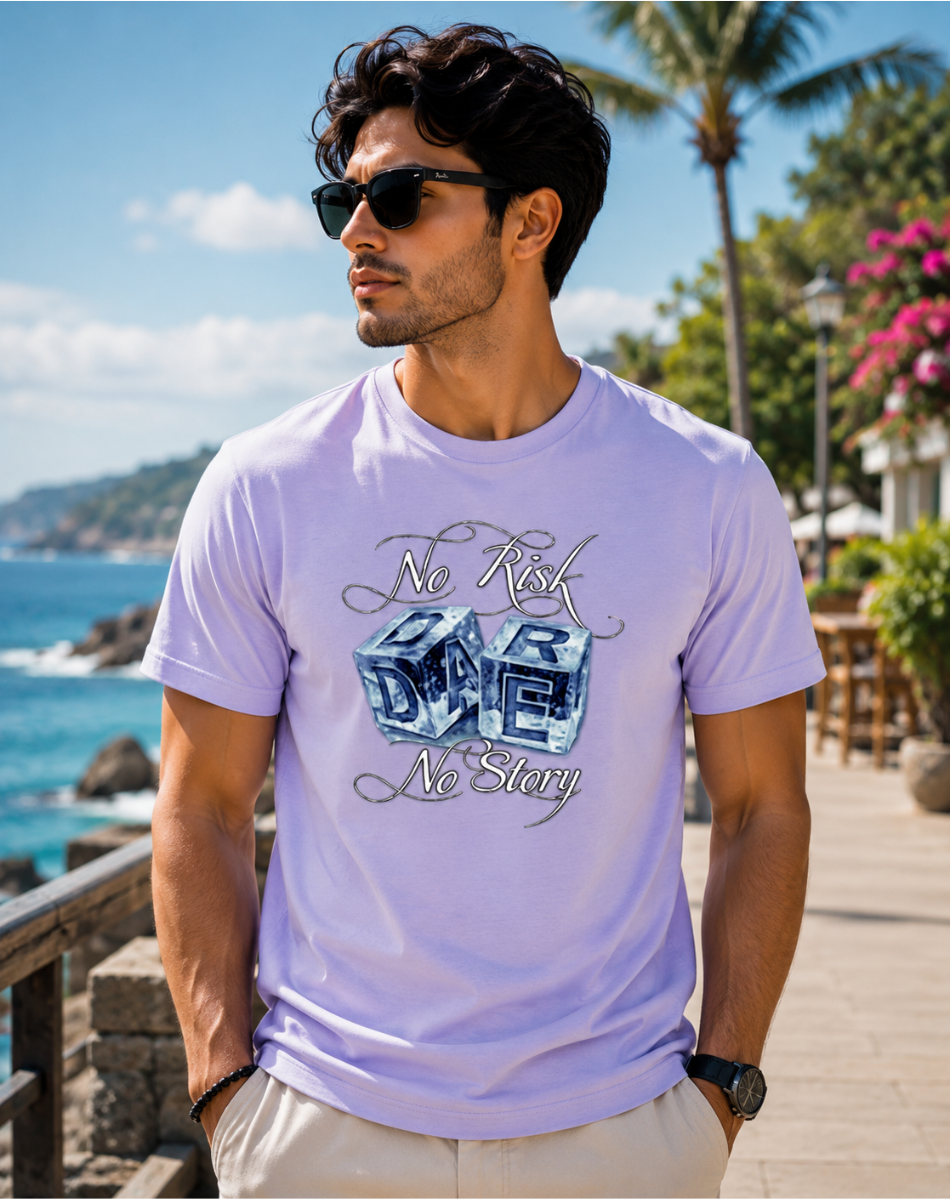 Men No Risk No Story Supima T-Shirt