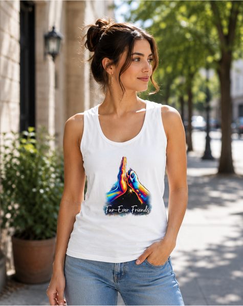 Women's Fur ever friends Tank Top
