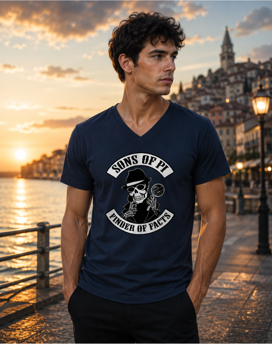 Men Sons Of Pi V Neck T-Shirt