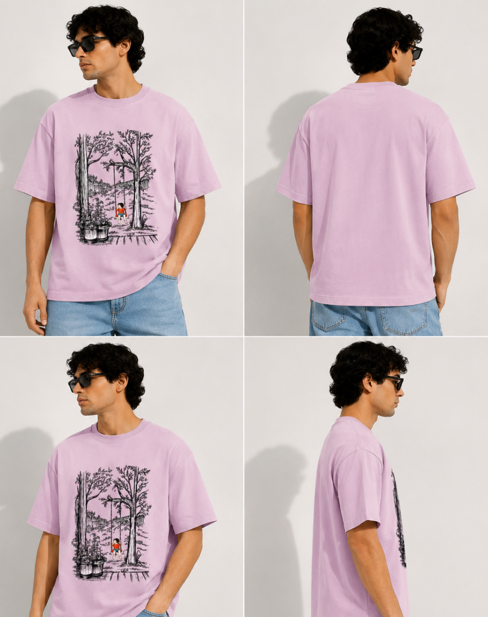 Men sketch print T-Shirt