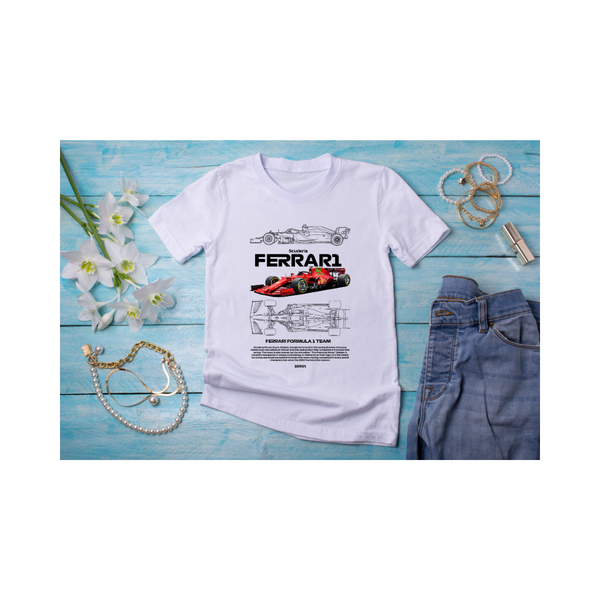 Ferrari Sports Car Regular Fit Unisex T-shirt