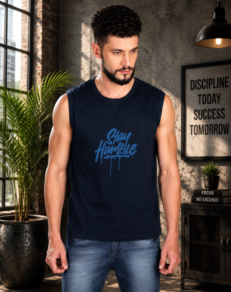 Men's Stay Humble Sleeveless T-Shirt