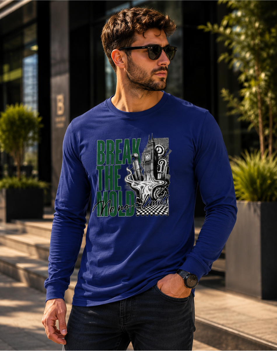 Men's Break The Mold Full Sleeve T-Shirt