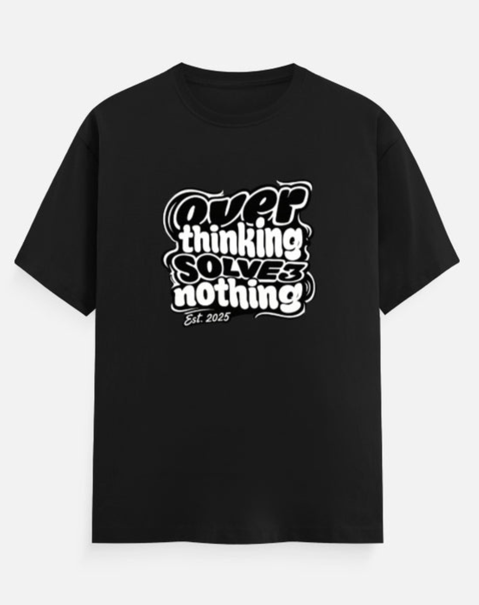 Men over thinking solve3 nothing T-Shirt