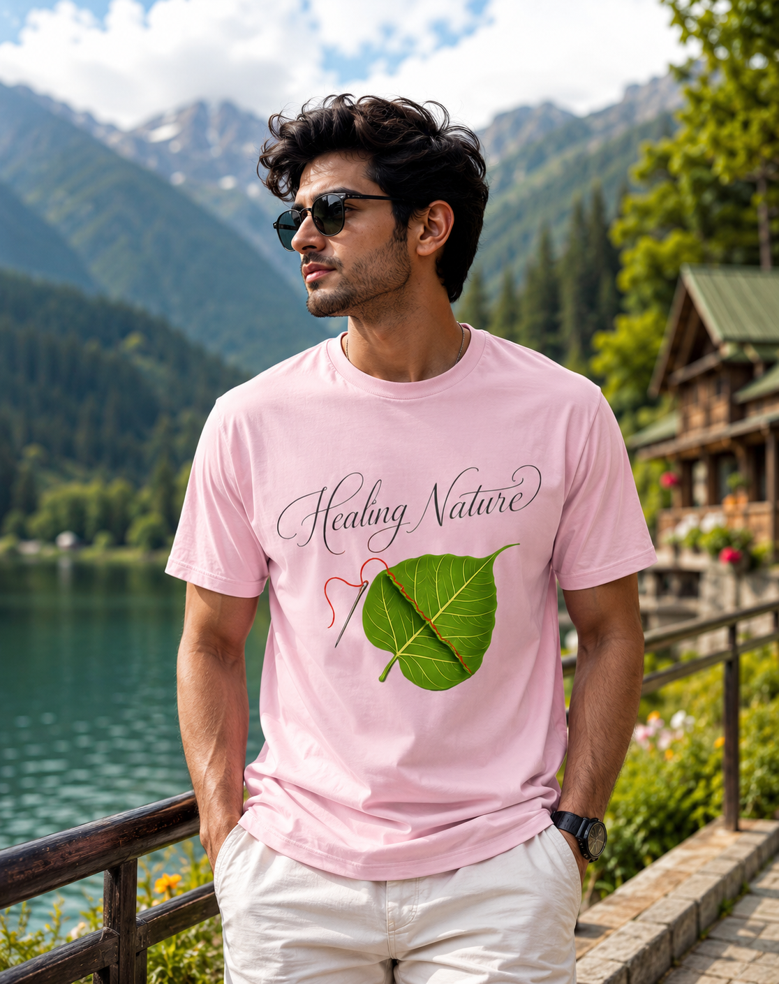 Men Healing Nature T-Shirt