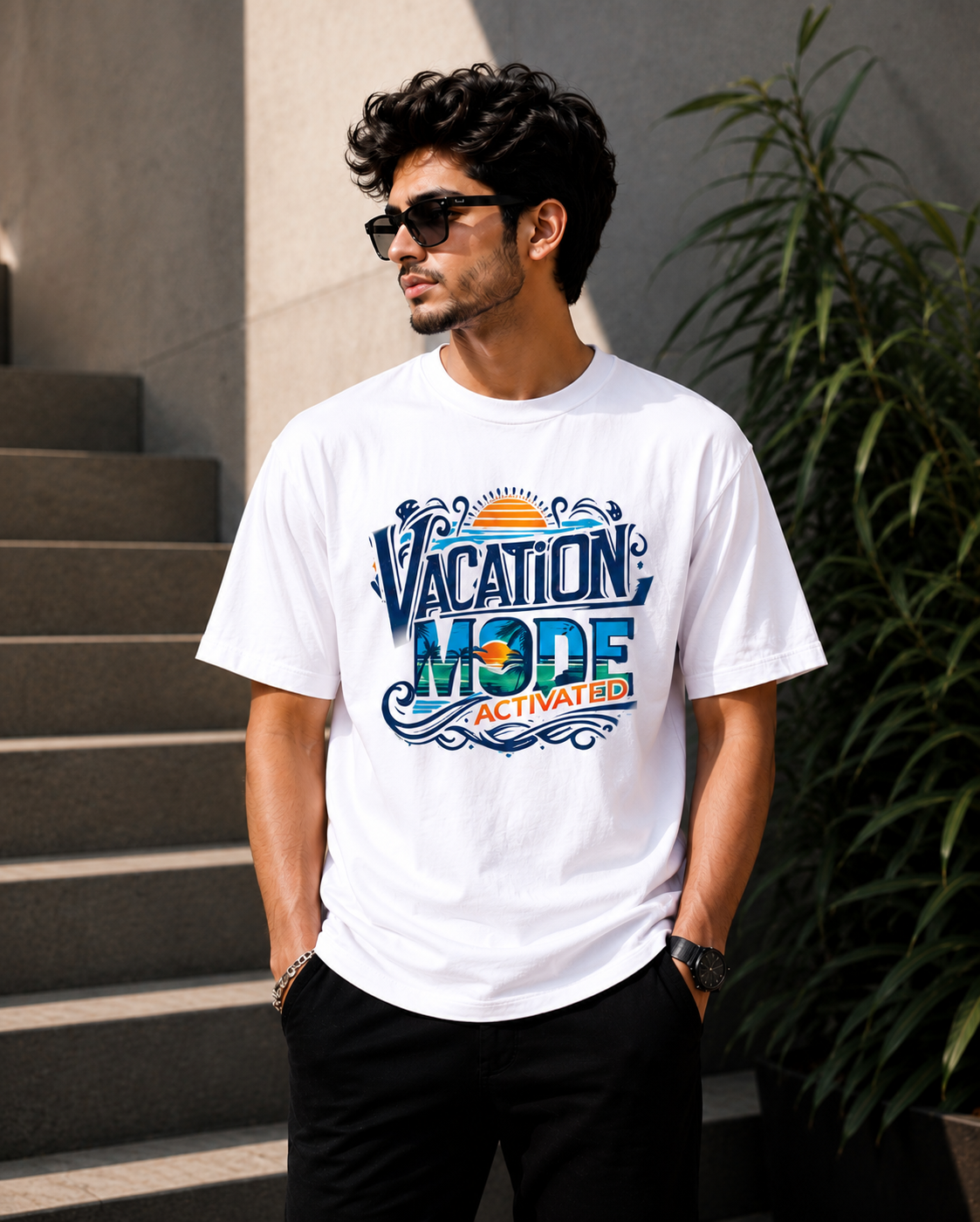 Men Vacation Mode Activated T-Shirt