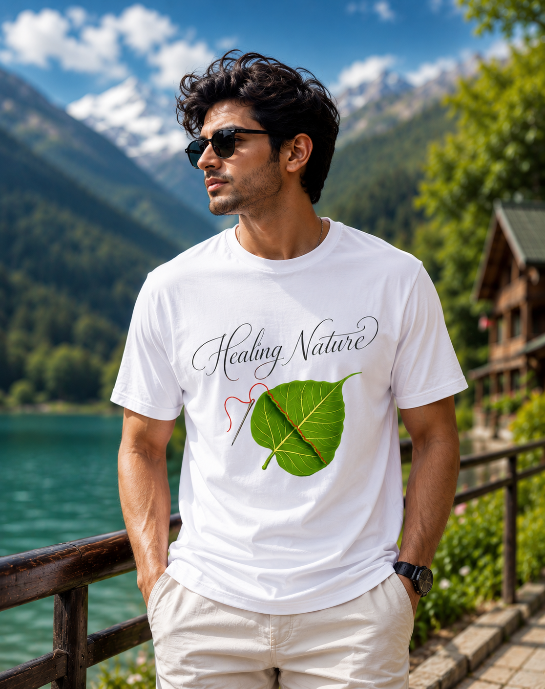 Men Healing Nature T-Shirt