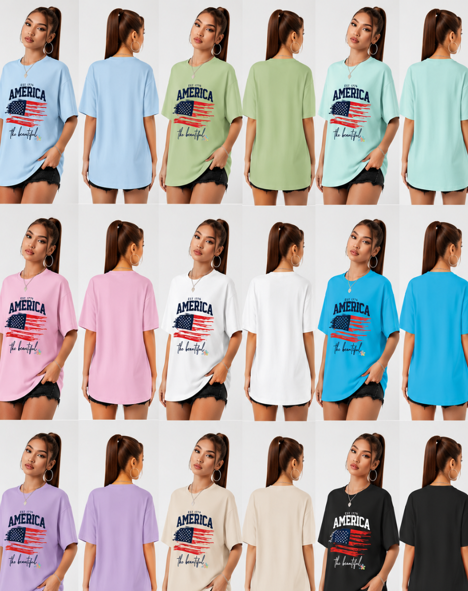 Women america the beautiful T-Shirt