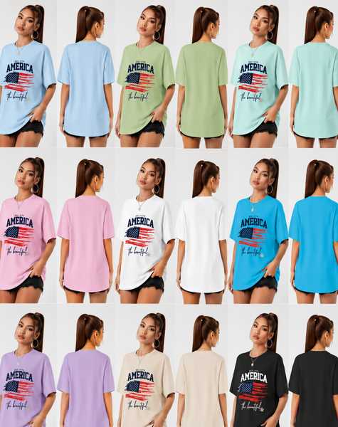 Women america the beautiful T-Shirt